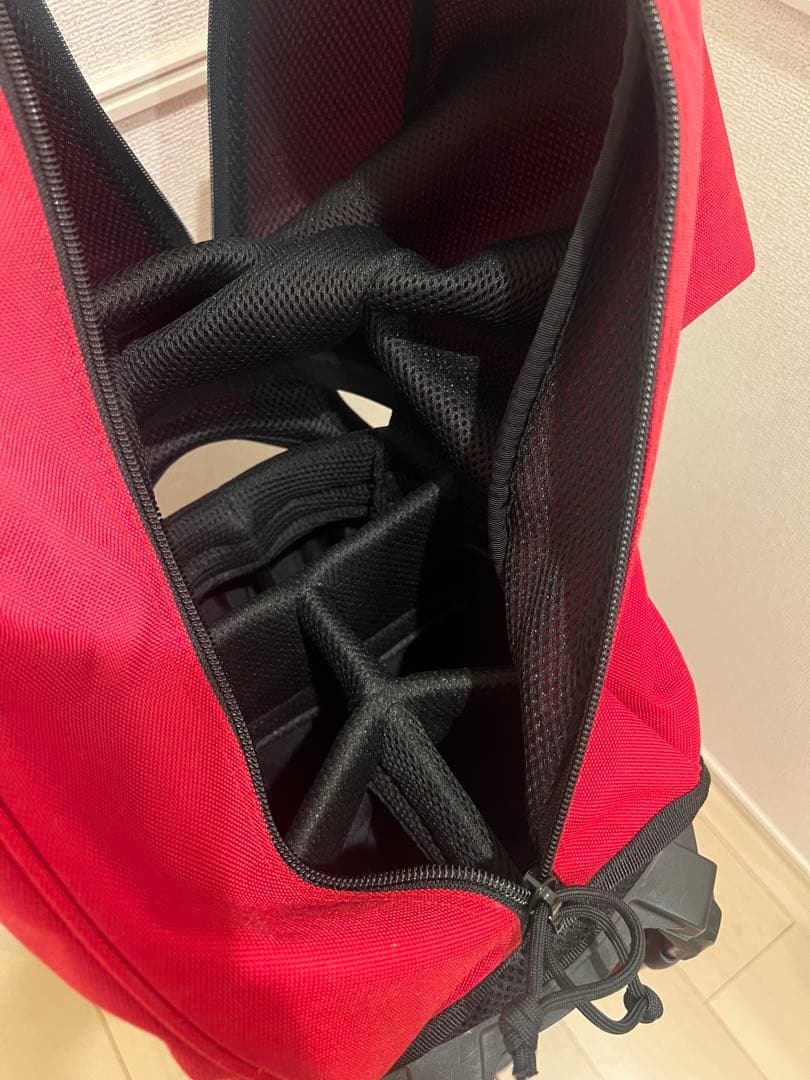 BRIEFING キャディバッグ 赤　ホリデー　ブリーフィング