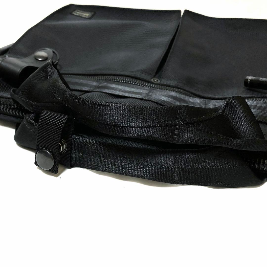 新品同様✨現行タグ ポーターヒートビジネスバッグ2way A4可 黒 吉田カバン