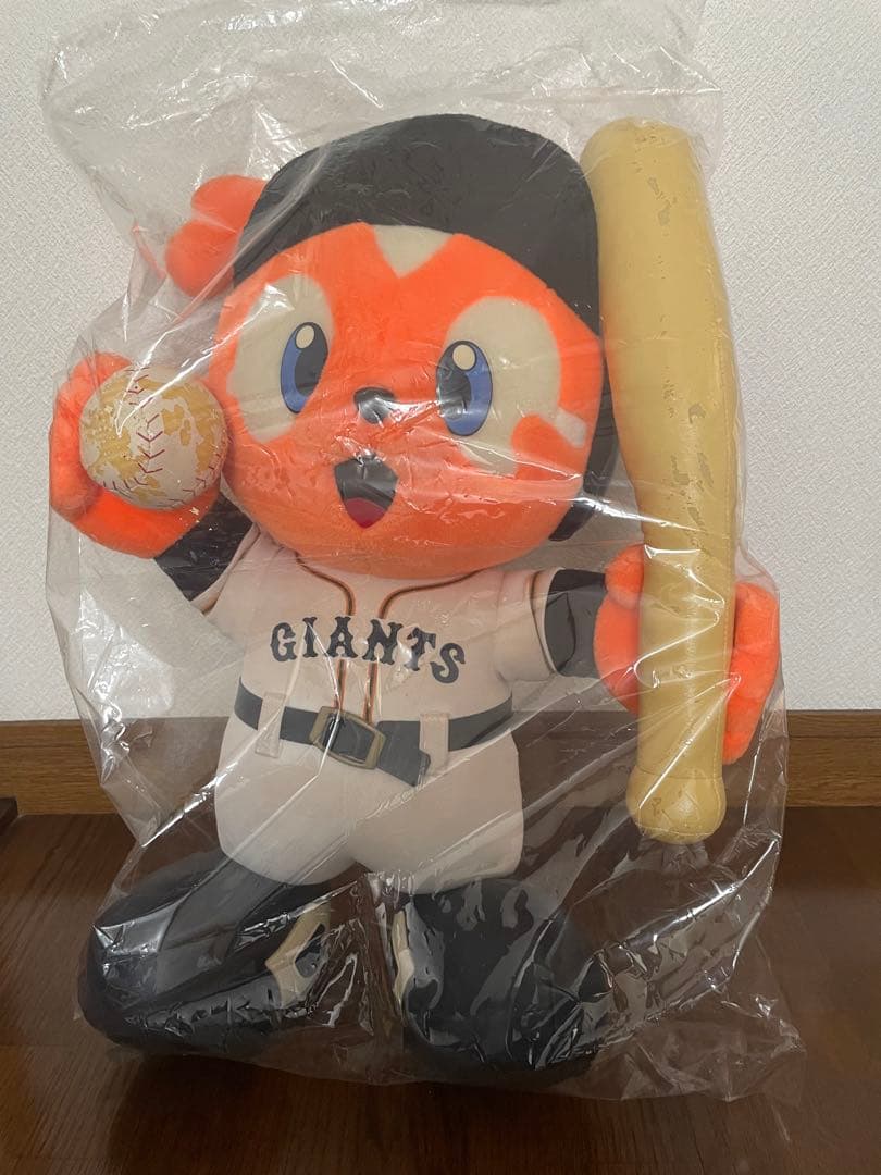 希少　お立ち台で使用されていた応援バットジャビット人形　1999年　おまけ付き