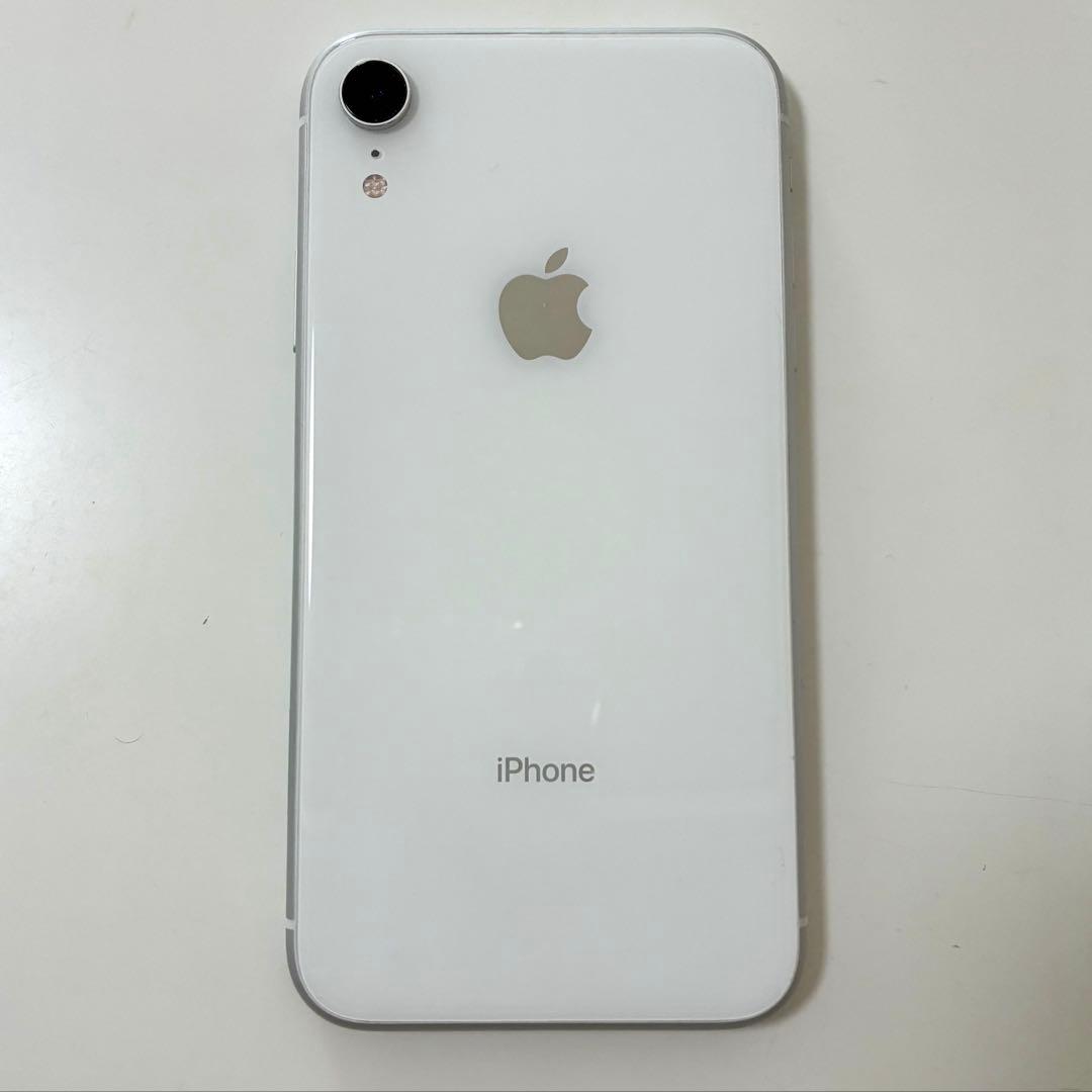 iPhoneXR 128GB ホワイト 本体のみ