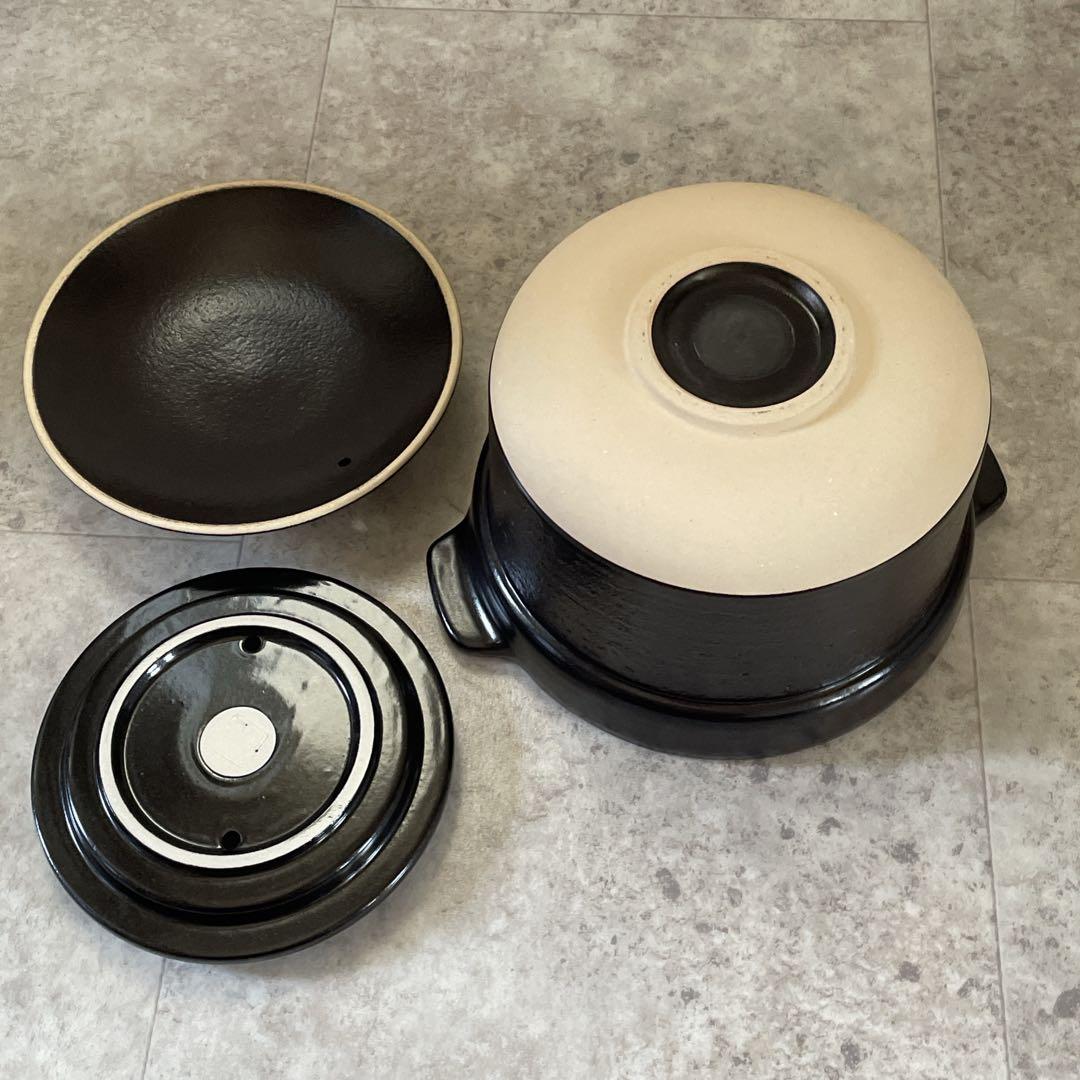 【未使用】Rinnai リンナイ　かまどさん　自動炊き　炊飯専用土鍋