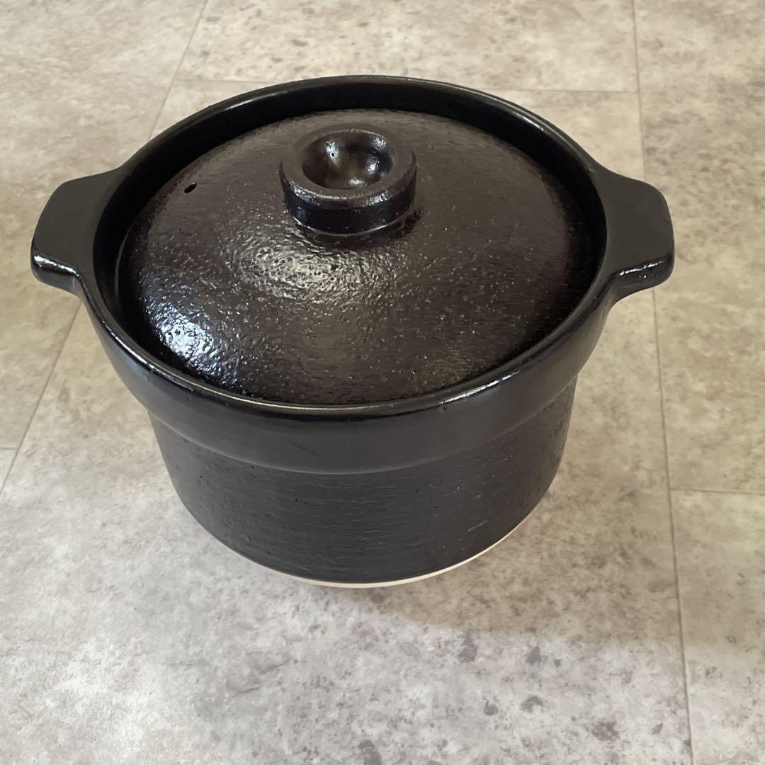 【未使用】Rinnai リンナイ　かまどさん　自動炊き　炊飯専用土鍋