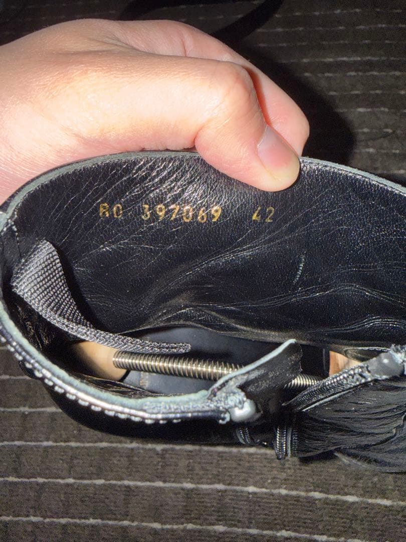 SAINT LAURENT PARIS ヒールブーツ