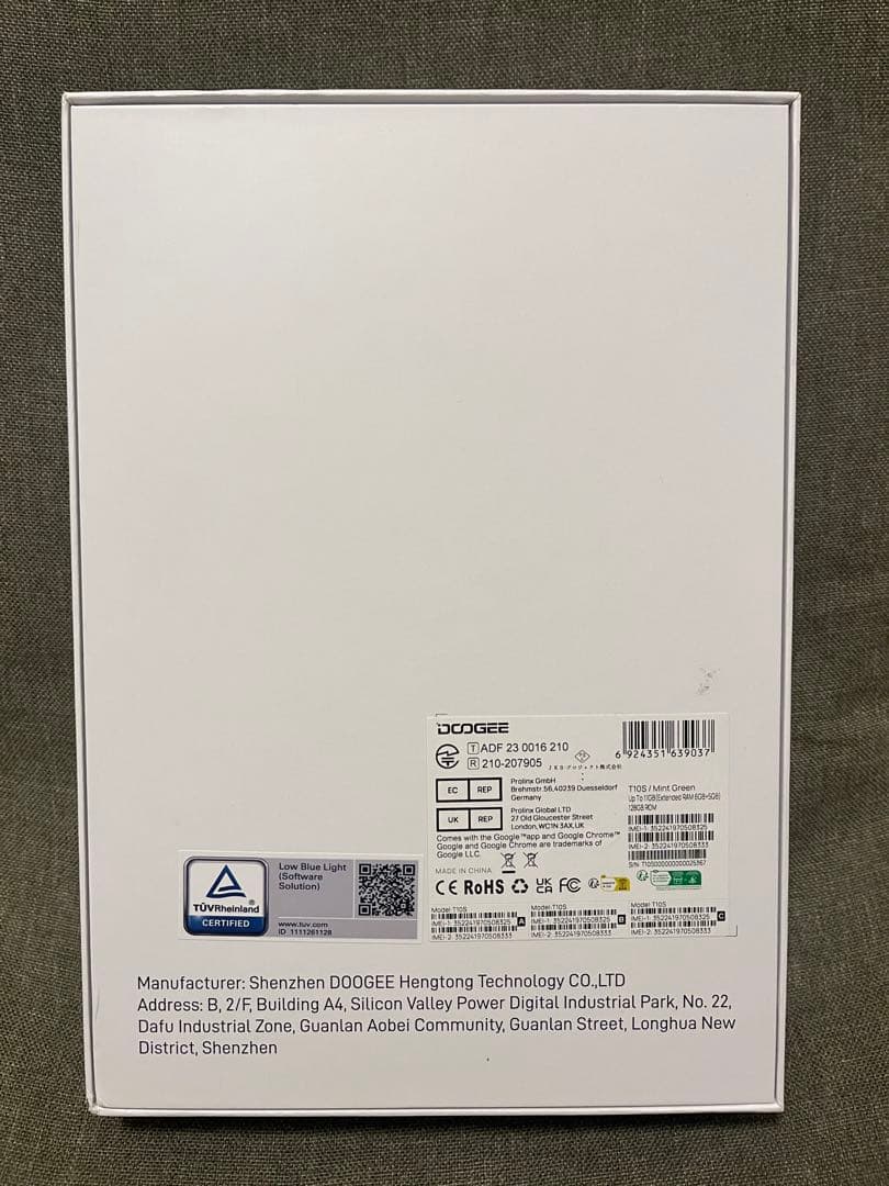 DOOGEE タブレット