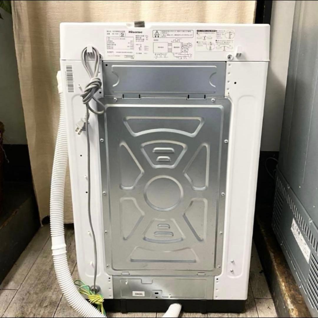 分解清掃☆2020年製4.5kgハイセンス社