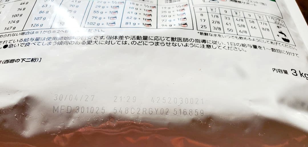  CANIN 療法食サポートS 小型犬用 3kg