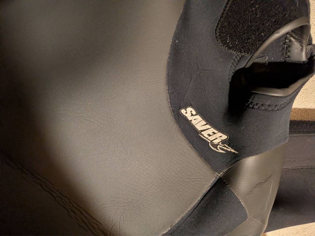 SAIVER 黒 フルスーツ ジッパー付き