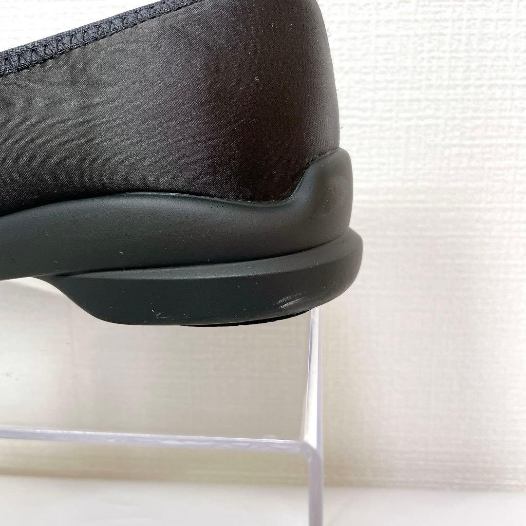 美品✨　ルタロン　ダブルリボンバレリーナ　【24.5】ブラック