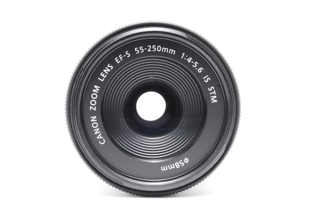望遠レンズ Canon EF-S 55-250mm F4-5.6 IS STM