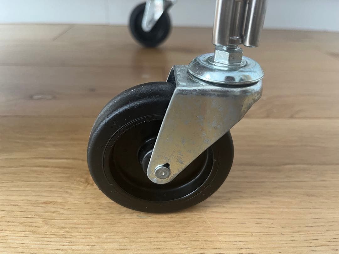 無印良品　ステンレスユニットシェルフワゴンセット