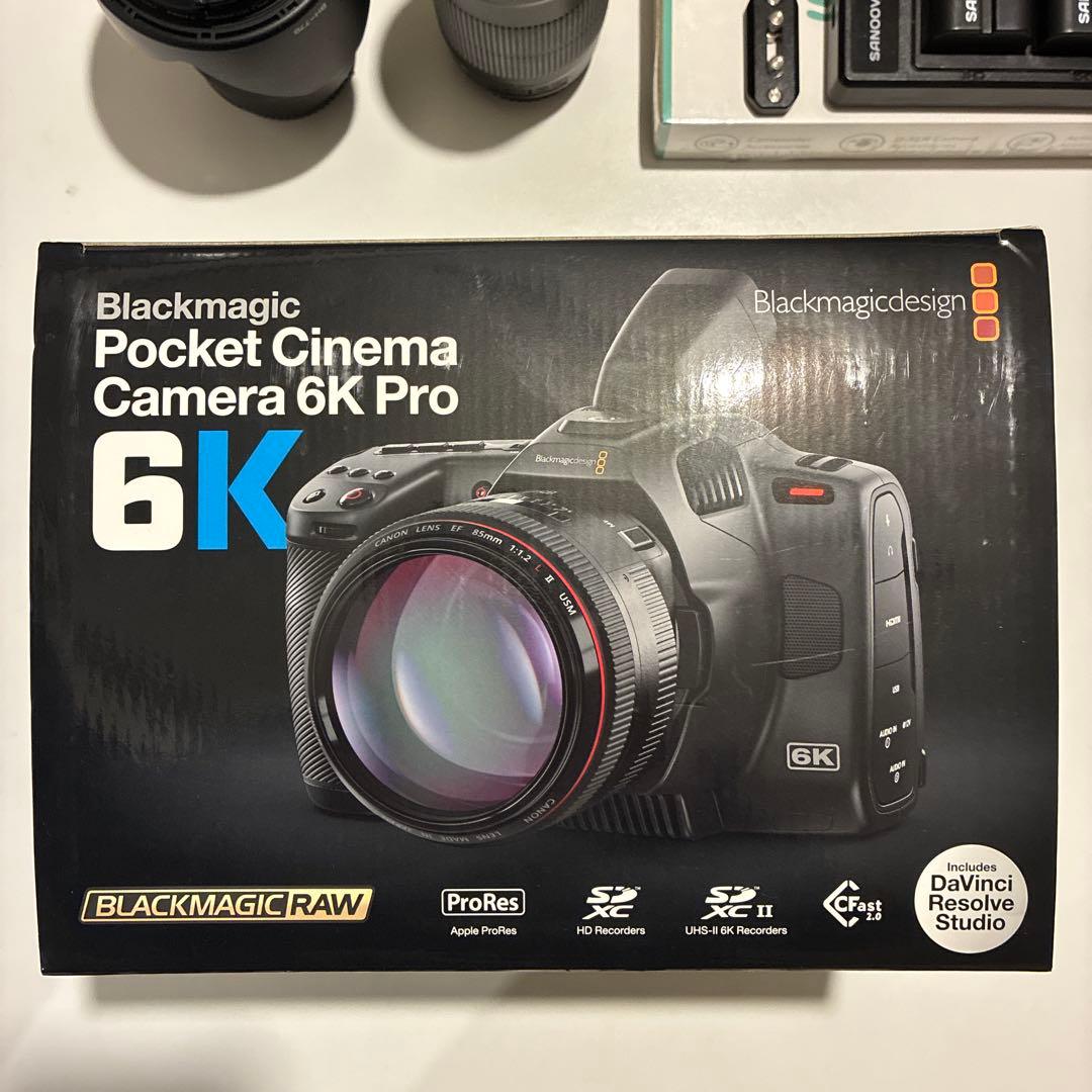 bmpcc 6k pro ＋ アクセサリー他