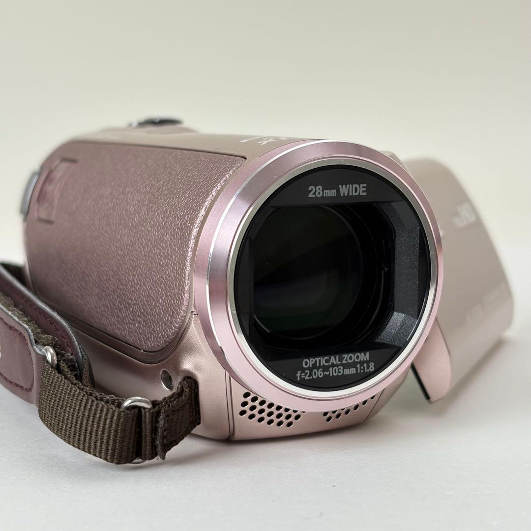 Panasonic ビデオカメラ HC-V550M ピンクゴールド