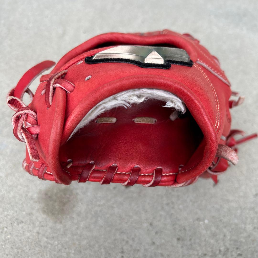 Mizuno Global Elite 軟式グローブ レッド　少年野球