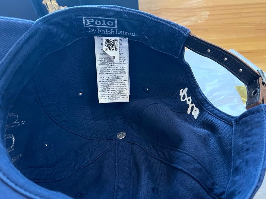 POLO Ralph Lauren キャップ　ネイビー