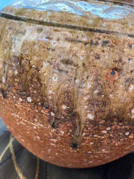 昔(半世紀位前)の伊賀焼　壺