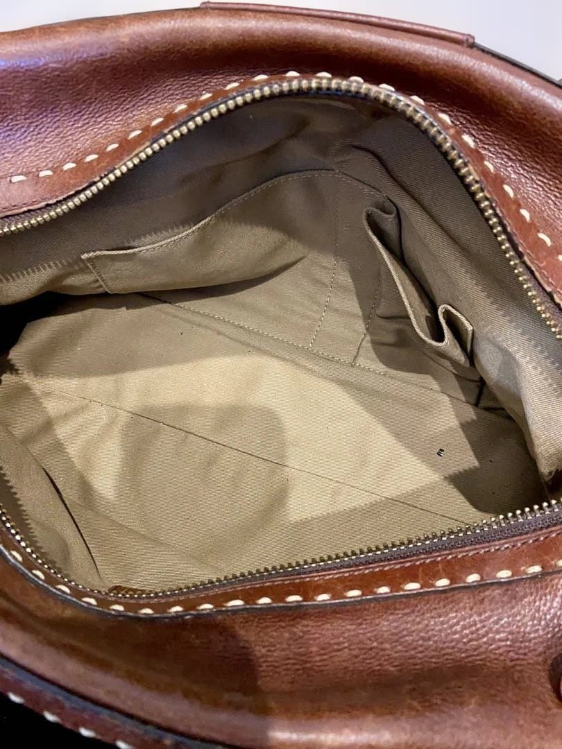 COACH オールドコーチ 10555 2WAY レザーバッグ ブラウン