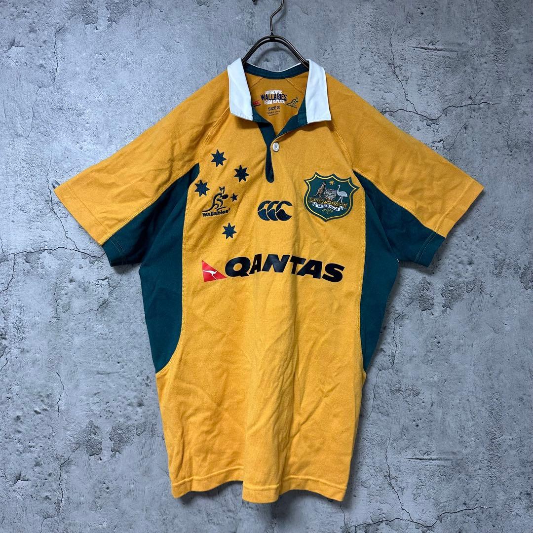 【超人気◎】canterbury　ラガーシャツ　オーストラリア代表　完売モデル◎