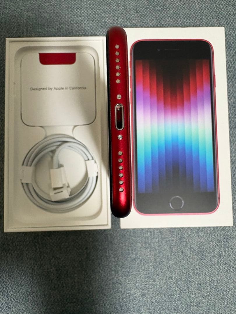 iPhone SE 第3世代64GB PRODUCT(RED) 美品付属品完備