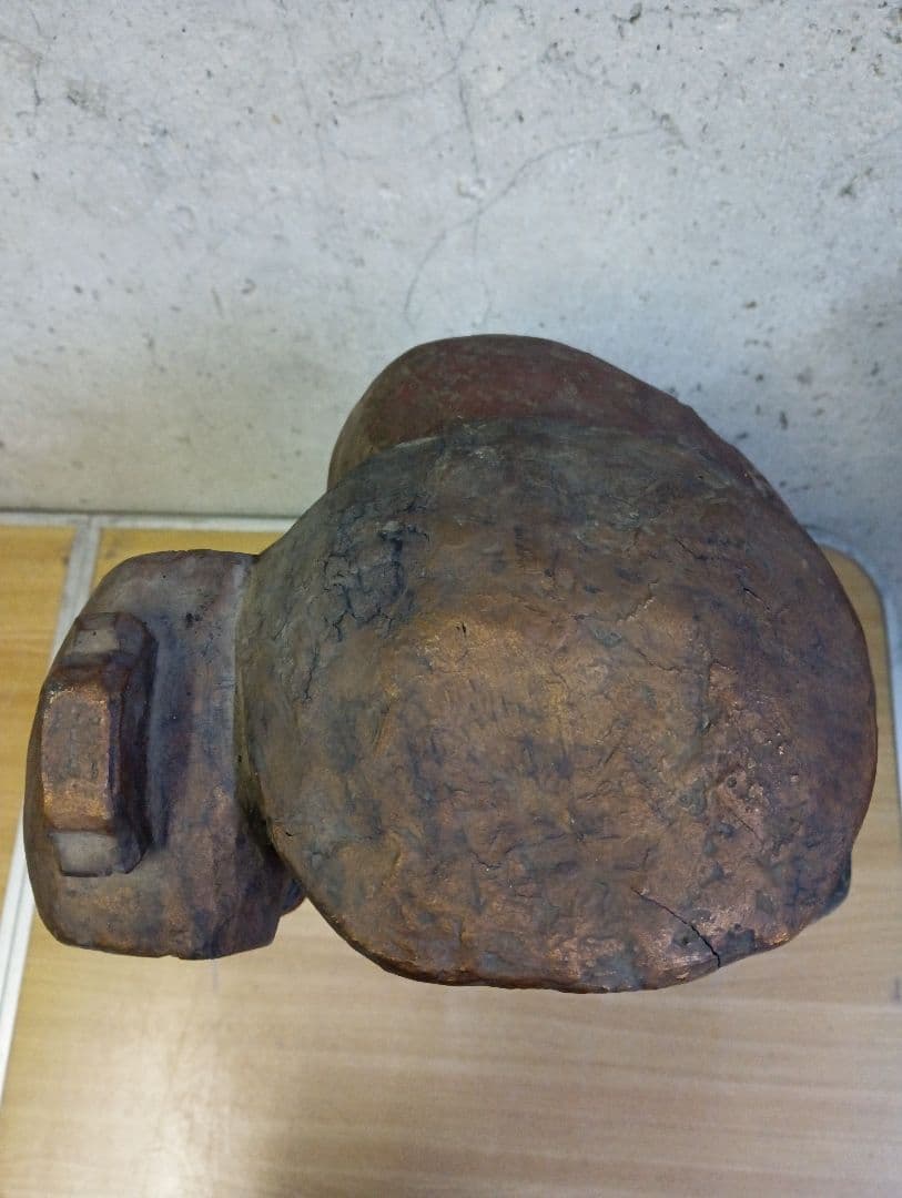 蔵出し 螺鈿細工 木彫 七福神 大黒天 置物 魔除け 厄除け 縁起物