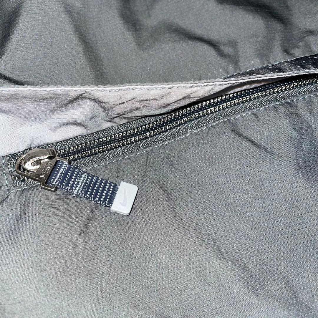 レア90s NIKE ACG ナイロンジャケット 無地 機能性 パッカブル 短丈