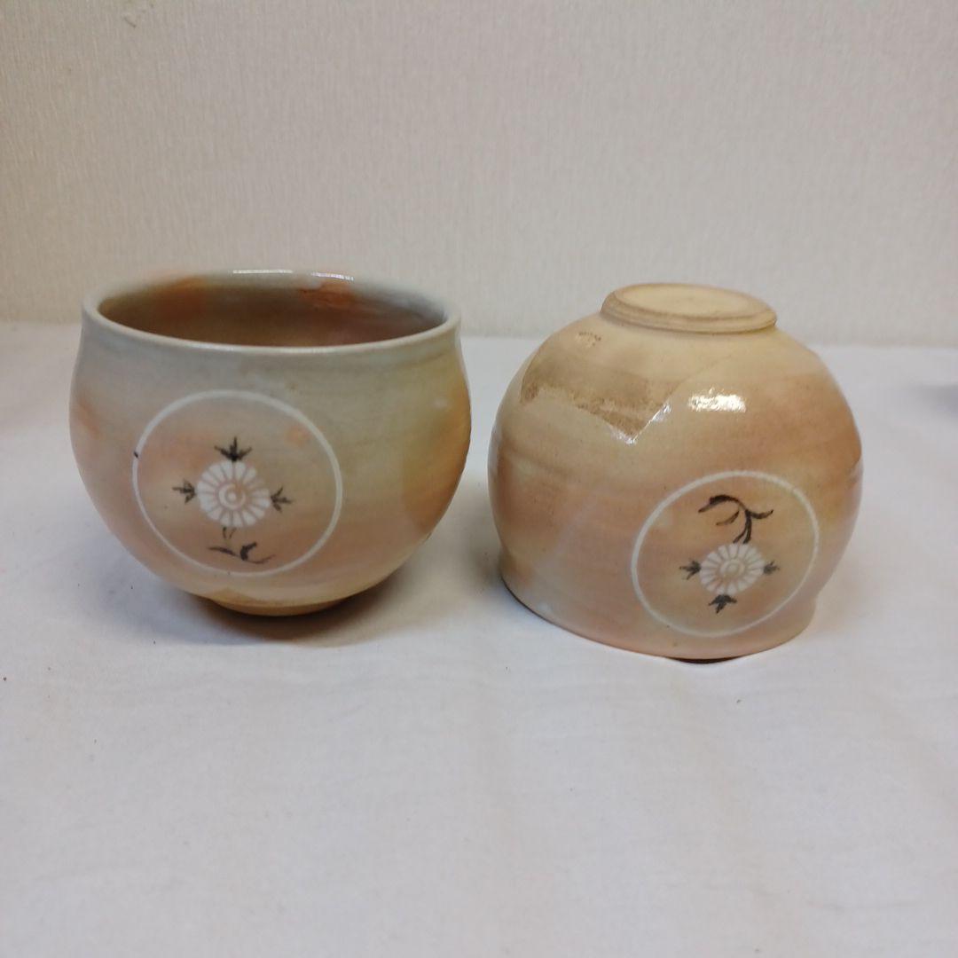 煎茶道具(亀水)+湯沸かし+茶具敷