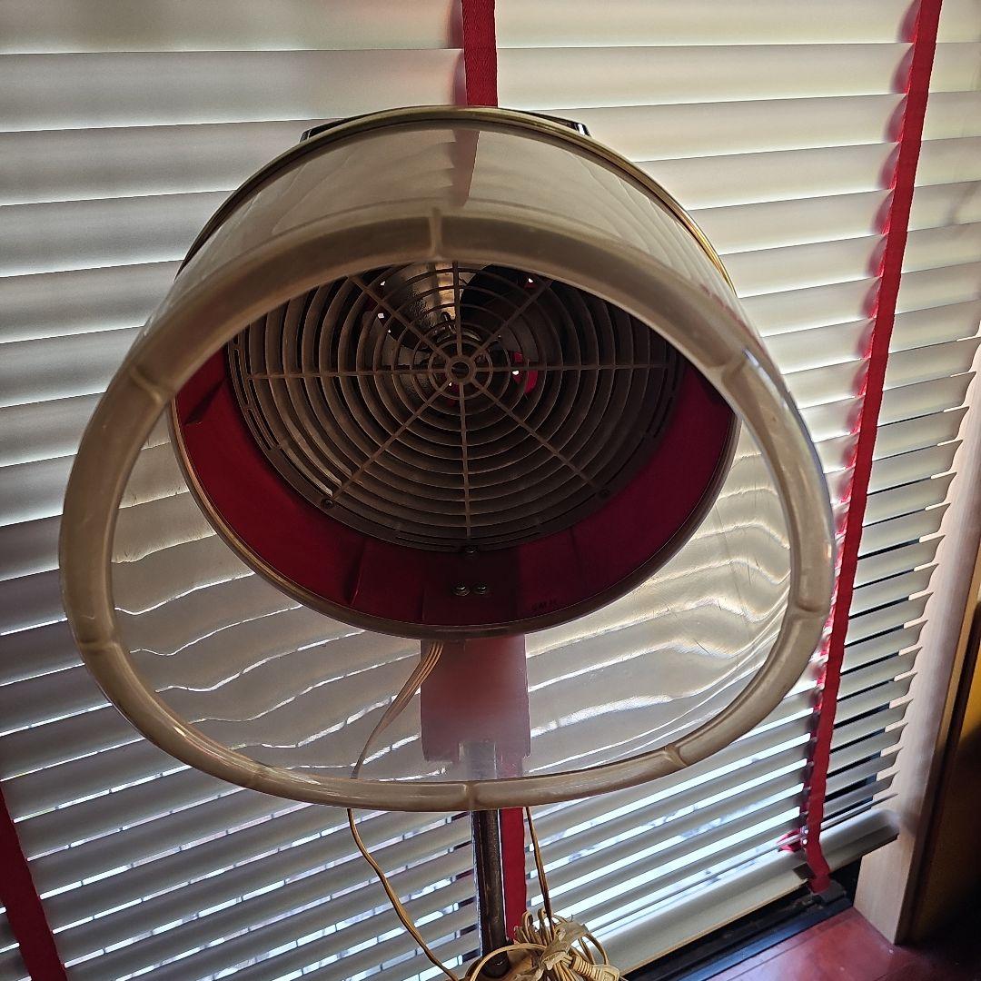 昭和レトロナショナルスタンド型ヘアドライヤー