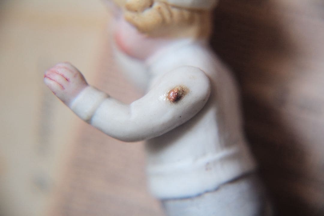 アンティーク ビスクドール オールビスク ミニョネット