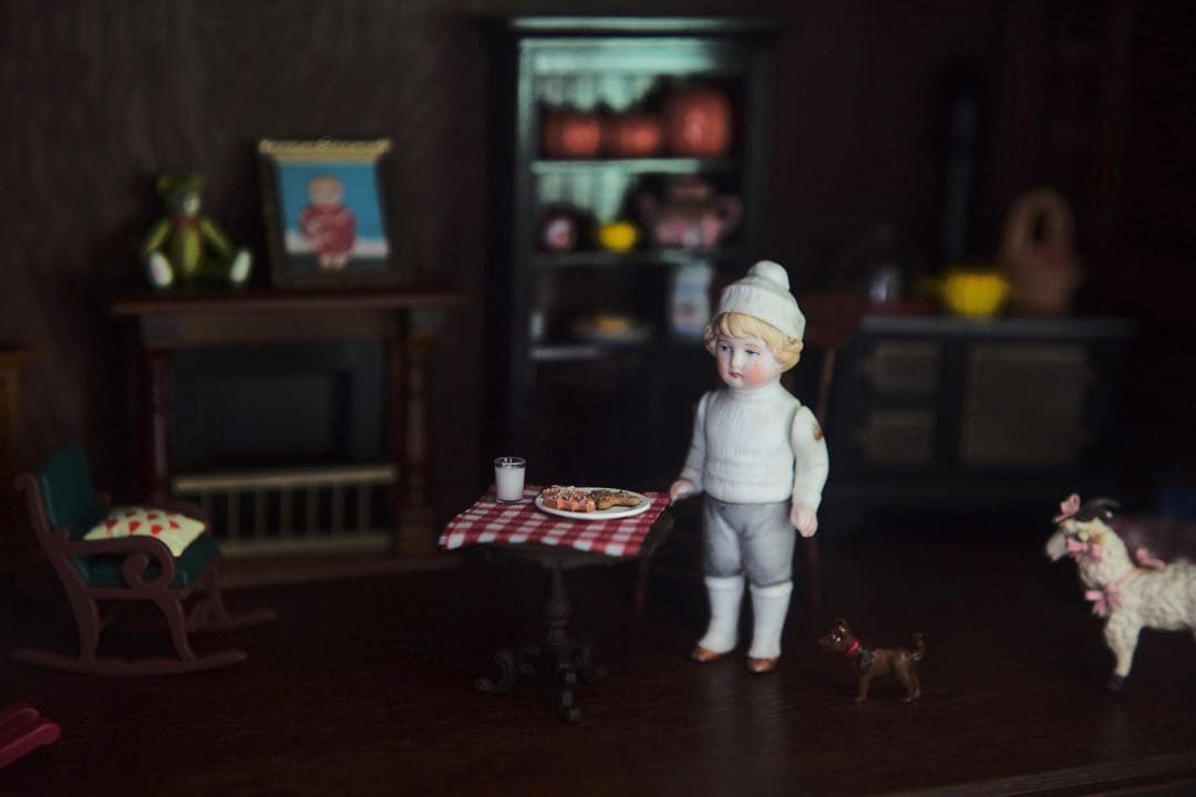 アンティーク ビスクドール オールビスク ミニョネット