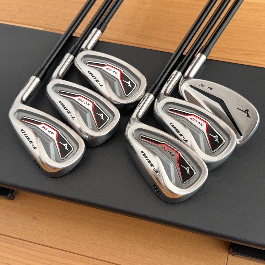 ミズノ Tゾイド RV-02 ゴルフセット 10本 R 右 メンズ クラブ