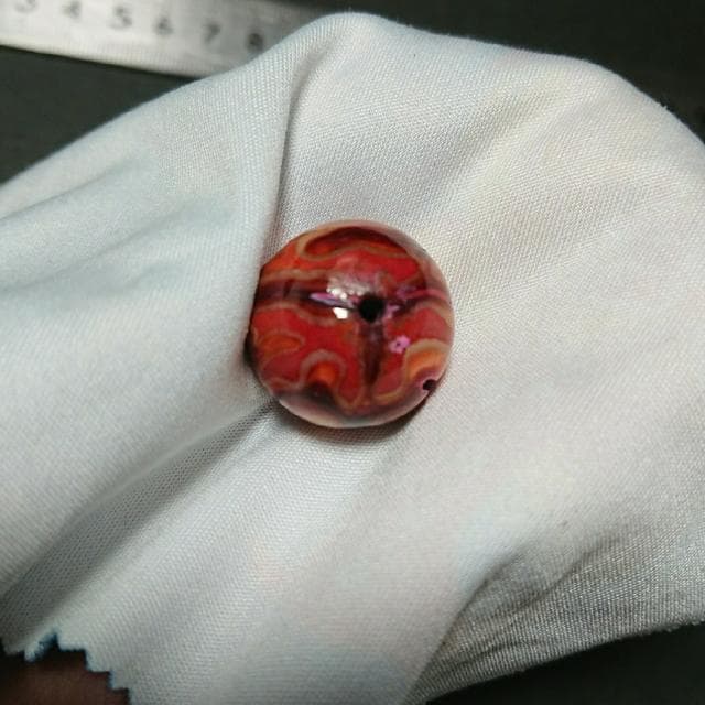 鶴天根付け アンティーク