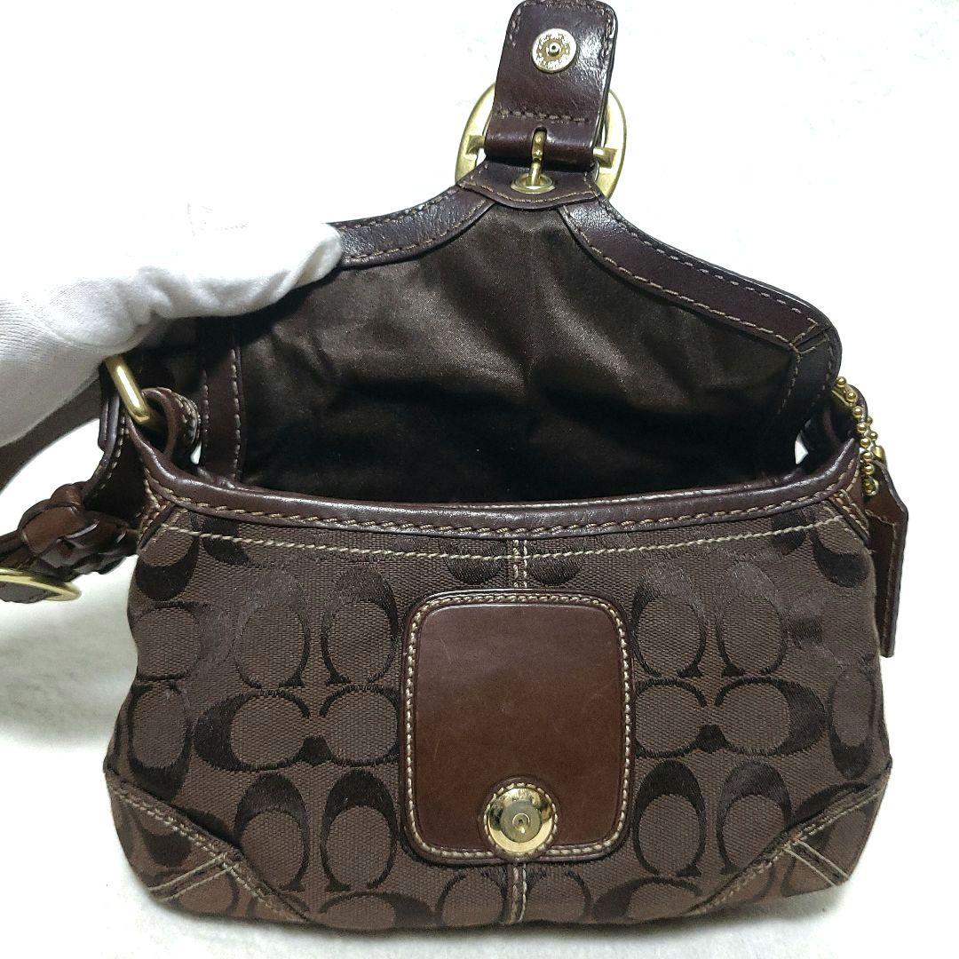 COACH　ワンショルダーバッグ ソーホー シグネチャー ブリーカー 11441