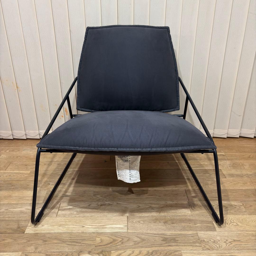 【廃盤】IKEA VILLSTAD チェア シングルソファ 限定品 1人掛け 黒