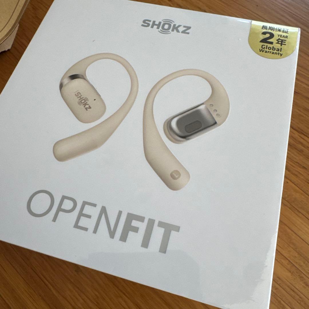 SHOKZ OPENFIT T910ワイヤレスイヤホン ブラック