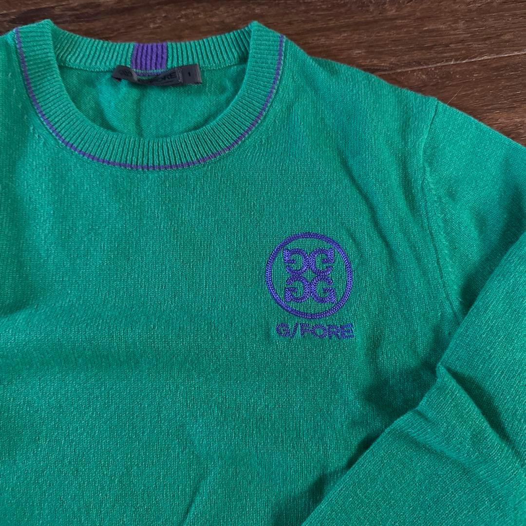 G FORE ニット　グリーン　美品