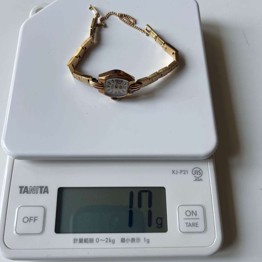 MOERIS ヴィンテージ レディース 動作未確認 K18 17JEWELS