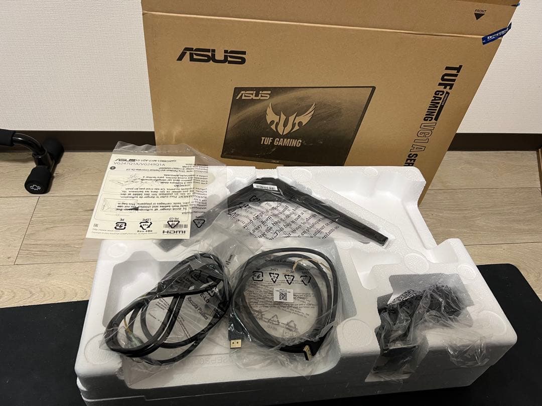 ASUS TUF GAMING VG1A 23.8インチ 165Hz