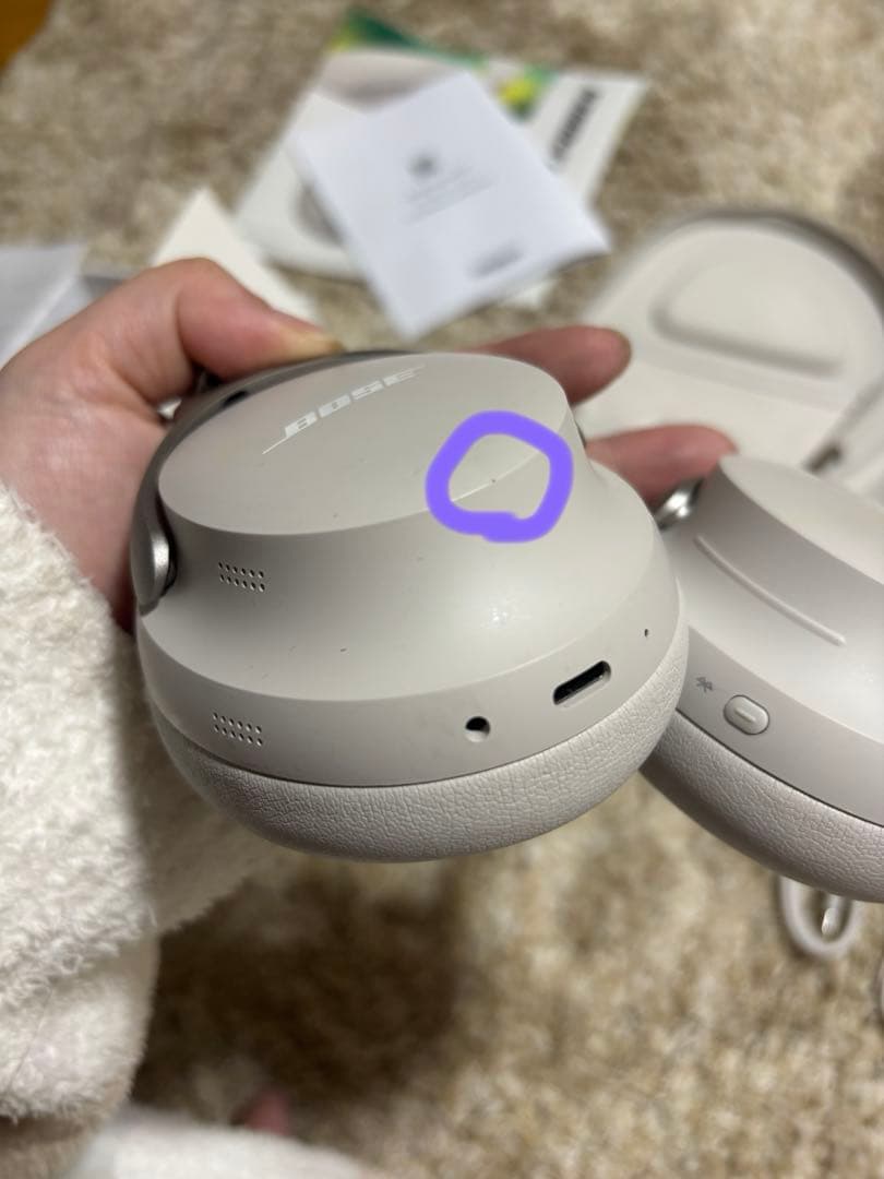 BOSE ヘッドホン QUIETCOMFORT ULTRA WHITE SMOK