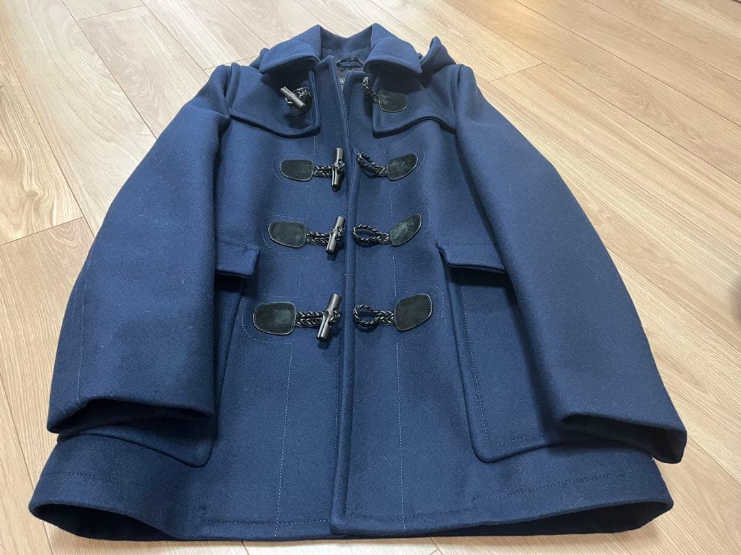 GUCCI ネイビー ダッフルコート　サイズ48