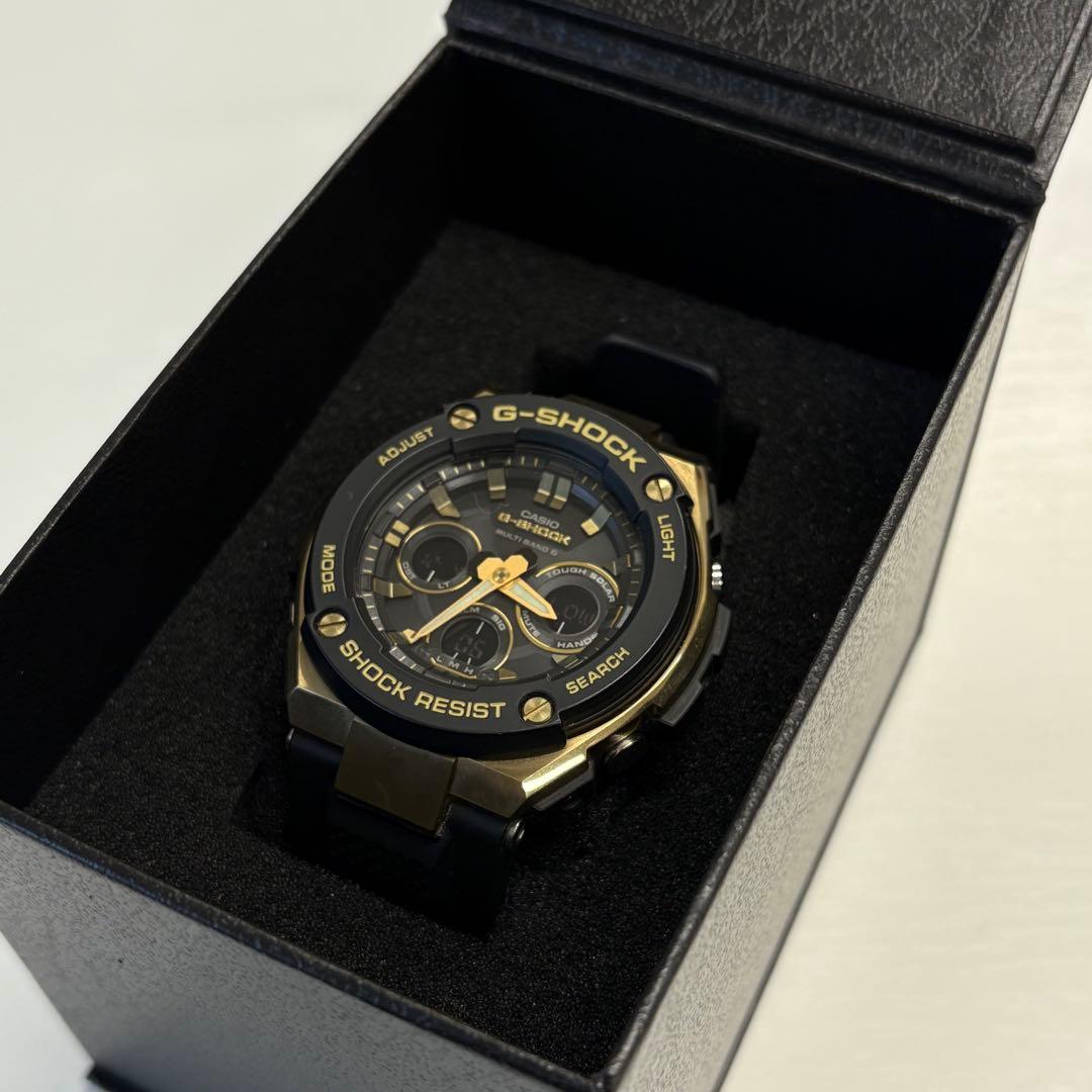 ◎G-SHOCK G-STEEL GST-W300G-1A9JF 稼働品