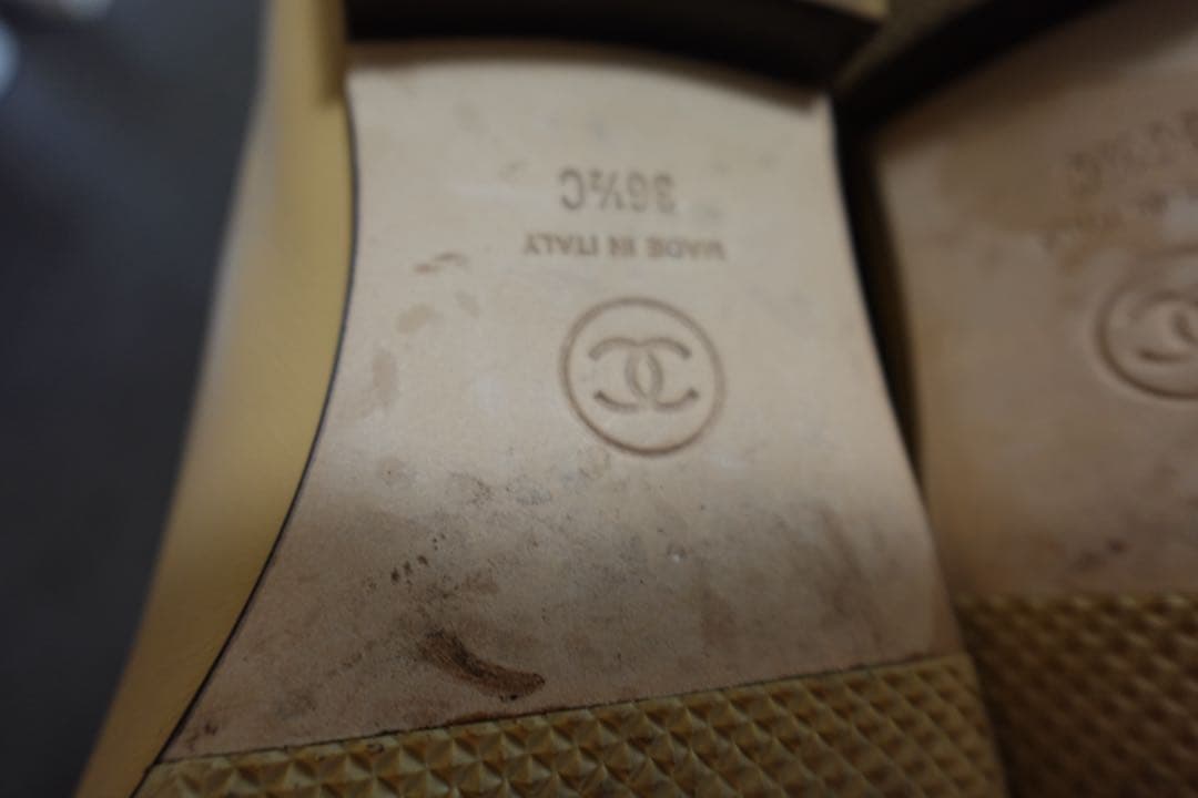 シャネル バレエシューズ 36.5 バレリーナ