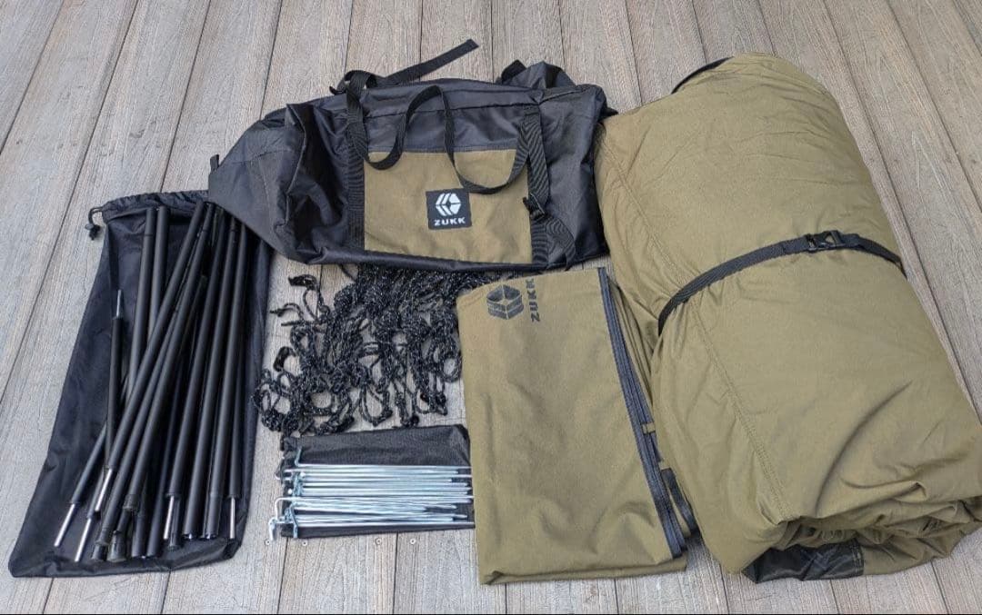 ZUKK Pique tc ピケtc オリーブブラウン