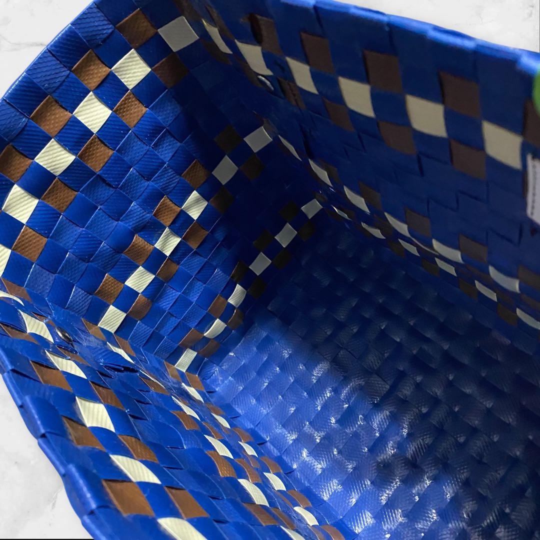 MARNI マルニ マルニマーケット ミニバスケット カバン ブルー