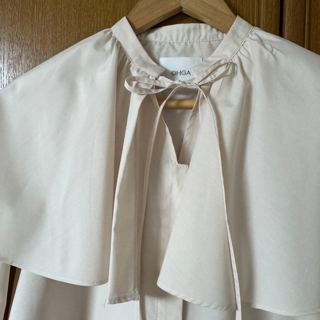 オーガ OHGA ケープブラウス