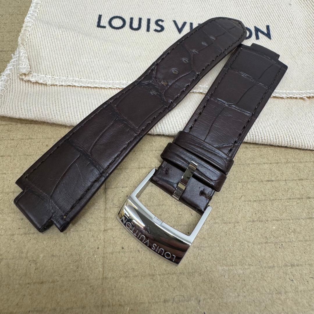 【美品】ルイヴィトン　タンブール　アリゲーター　革ベルト