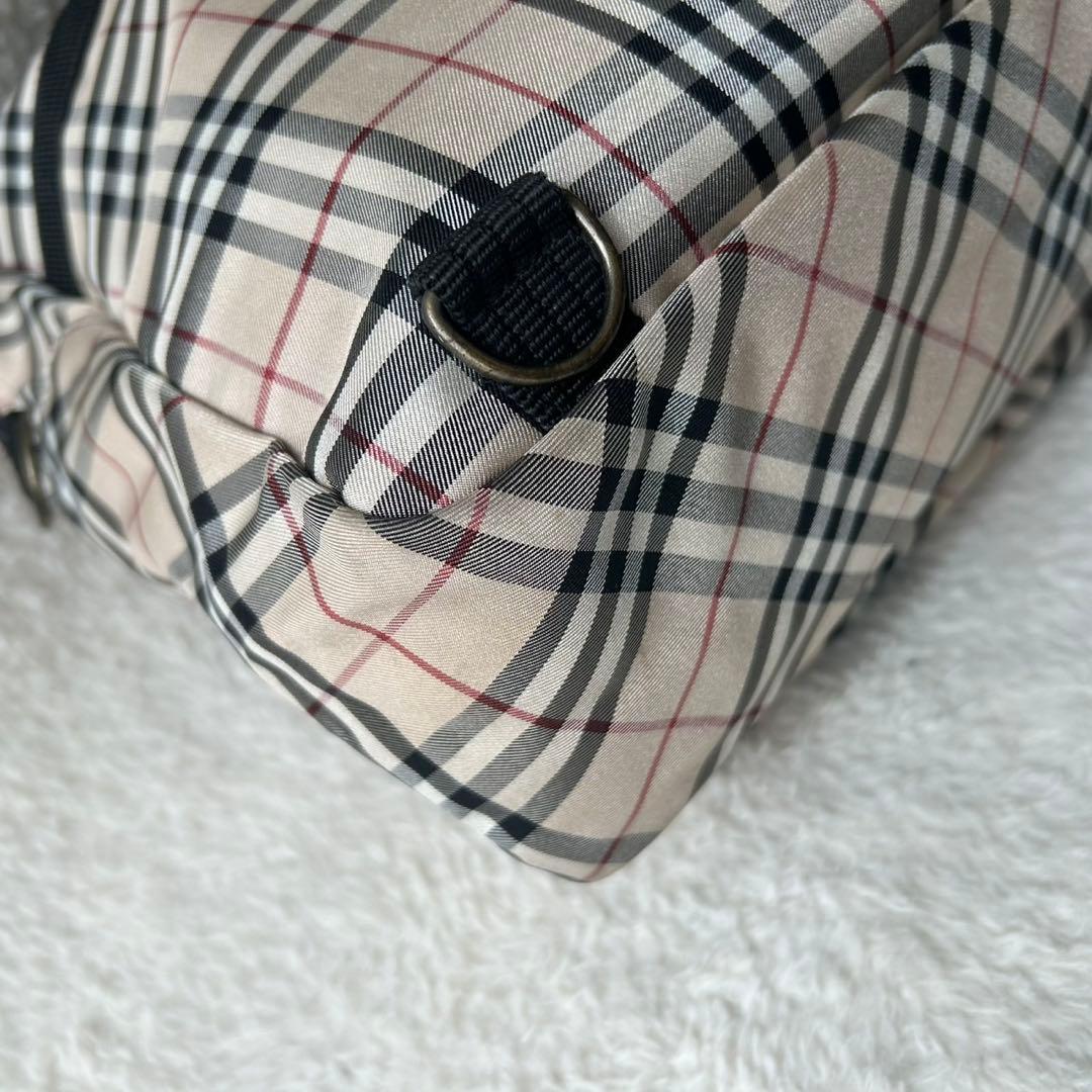 希少✨バーバリー ノバチェック ハンドバッグ 3way仕様 A4収納可 軽量