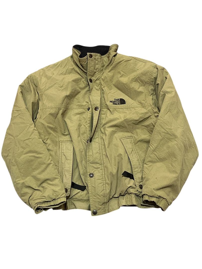 i*e様 90s 日本製　ノースフェイス　ナイロンジャケット　ブルゾン　内側フリ