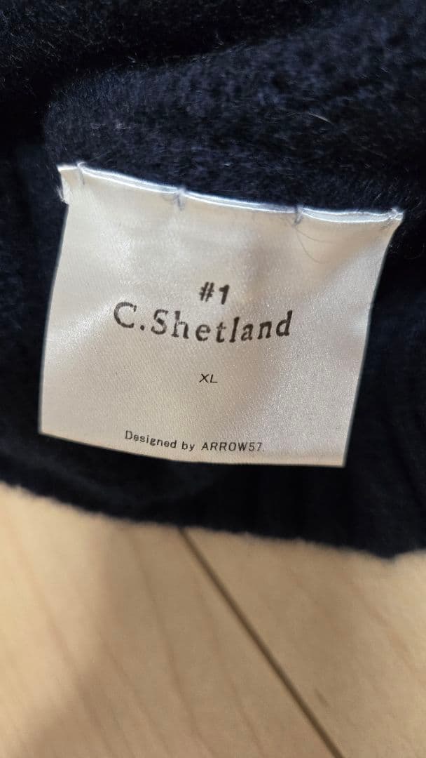 田中さんのセーター　カシミヤニット　XLサイズ　ARROW57