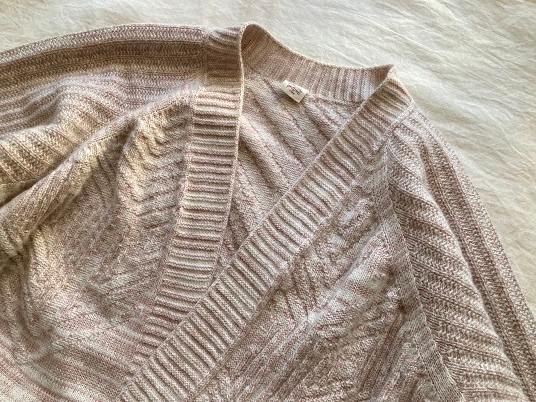 tamaki niime CA knit ポッケ(くすみピンク)