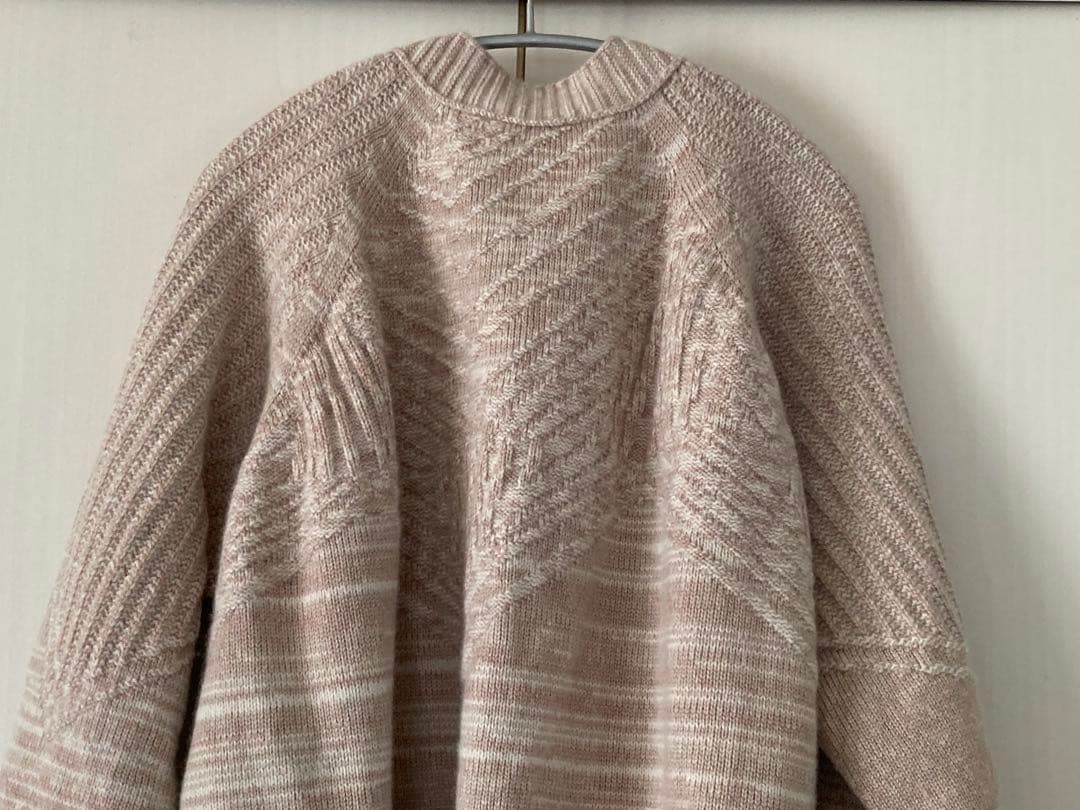 tamaki niime CA knit ポッケ(くすみピンク)