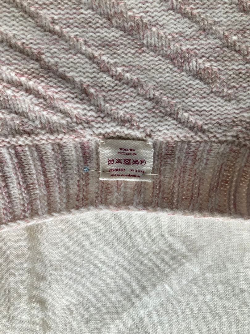 tamaki niime CA knit ポッケ(くすみピンク)